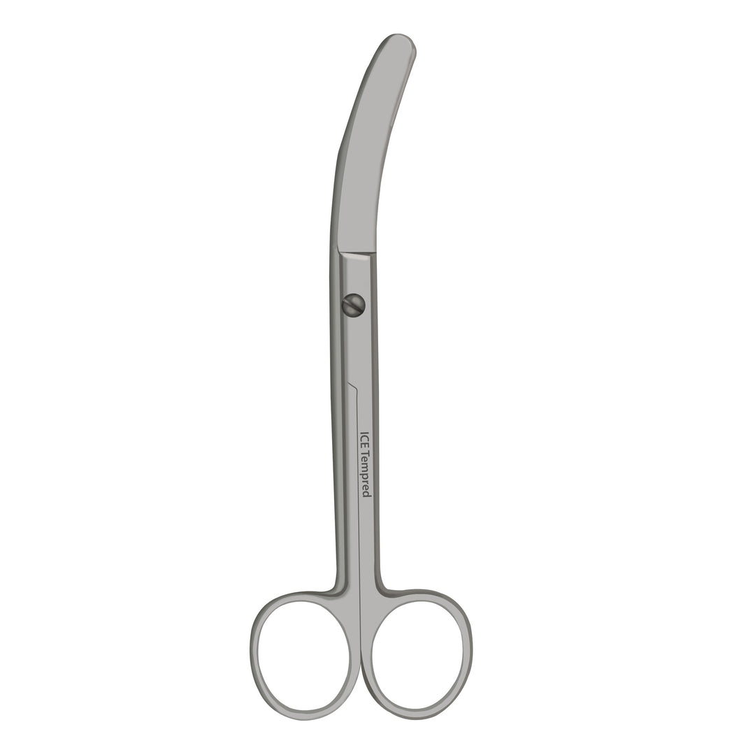 Verbandsschere 14.0 cm, Schneide gebogen