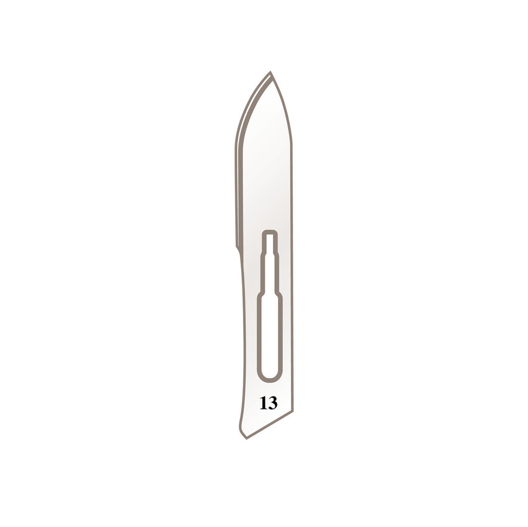 Skalpellhalter Klingen Nr. 13 für Griff Nr. 3