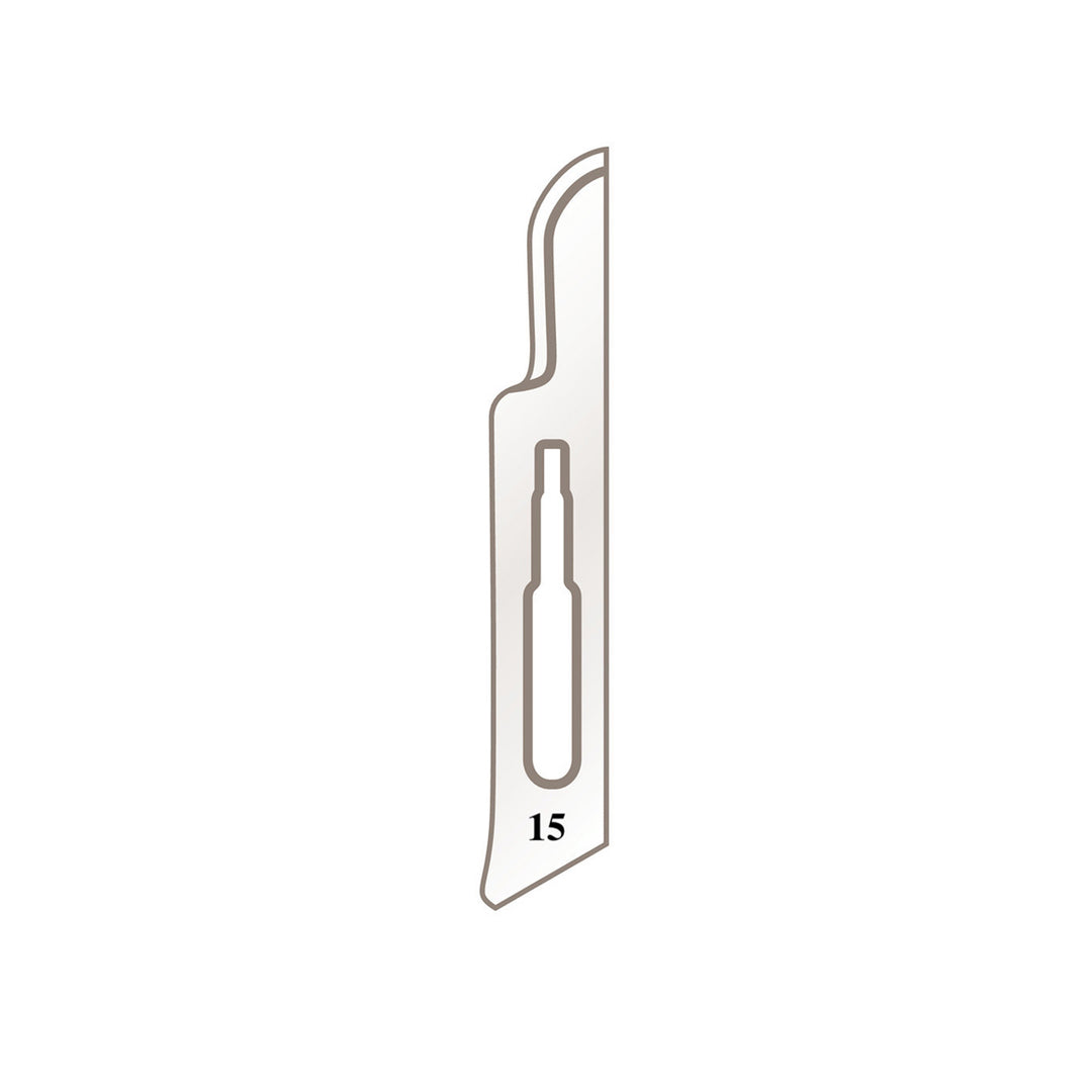 Skalpellhalter Klingen Nr. 15 für Griff Nr. 3
