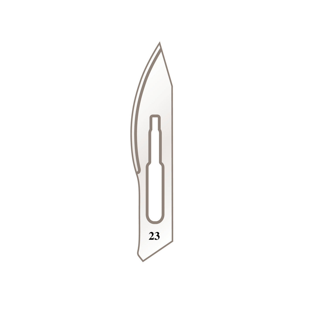 Skalpellhalter Klingen Nr. 23 für Griff Nr. 4