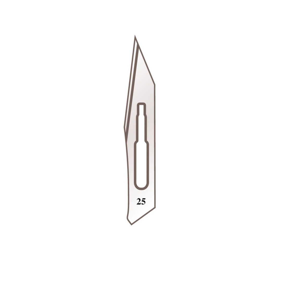 Skalpellhalter Klingen Nr. 25 für Griff Nr. 4