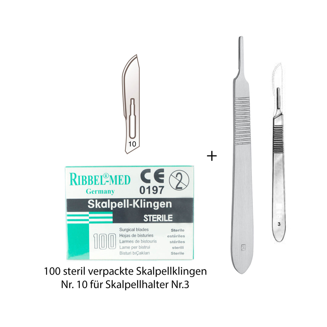 100 Surgical Scalpel Blades #12 Sterile Carbon Steel + 1 Scalpel Handle #4 100 Surgical Scalpel Blades #12 Sterile Carbon Steel + 1 Scalpel Handle #4