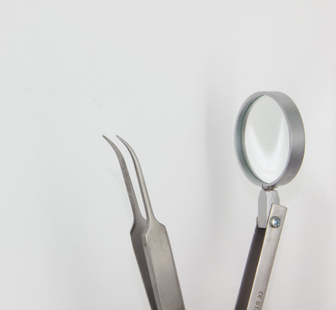 Magnifying tweezers 11 cm