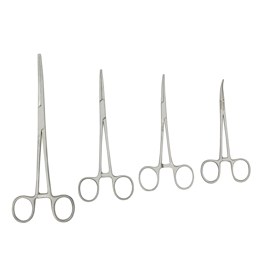 Piercingzange gebogen