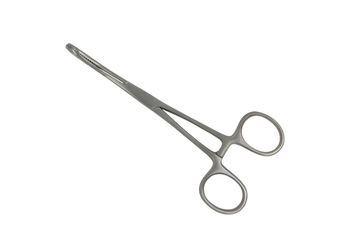 Piercing pliers ring curved