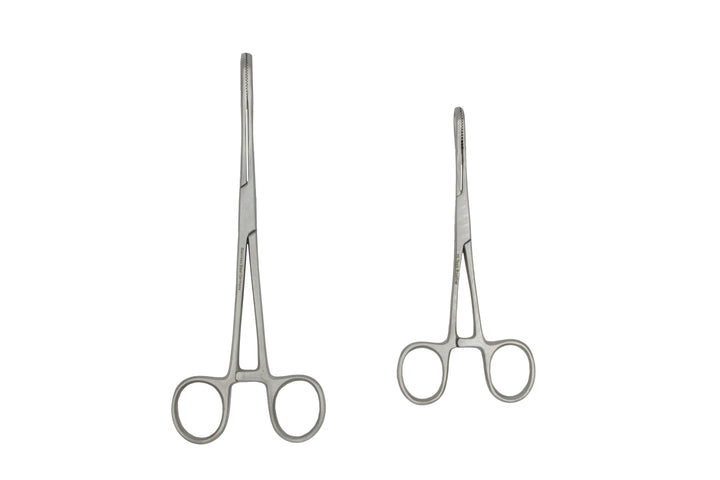 Piercing pliers ring curved