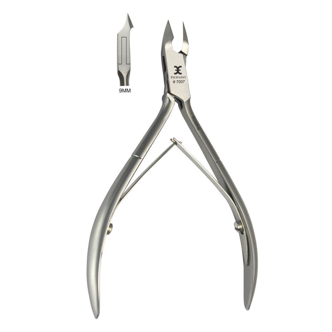 Nagelhautzange 11 cm, Schneide schlank gewölbt 9 mm