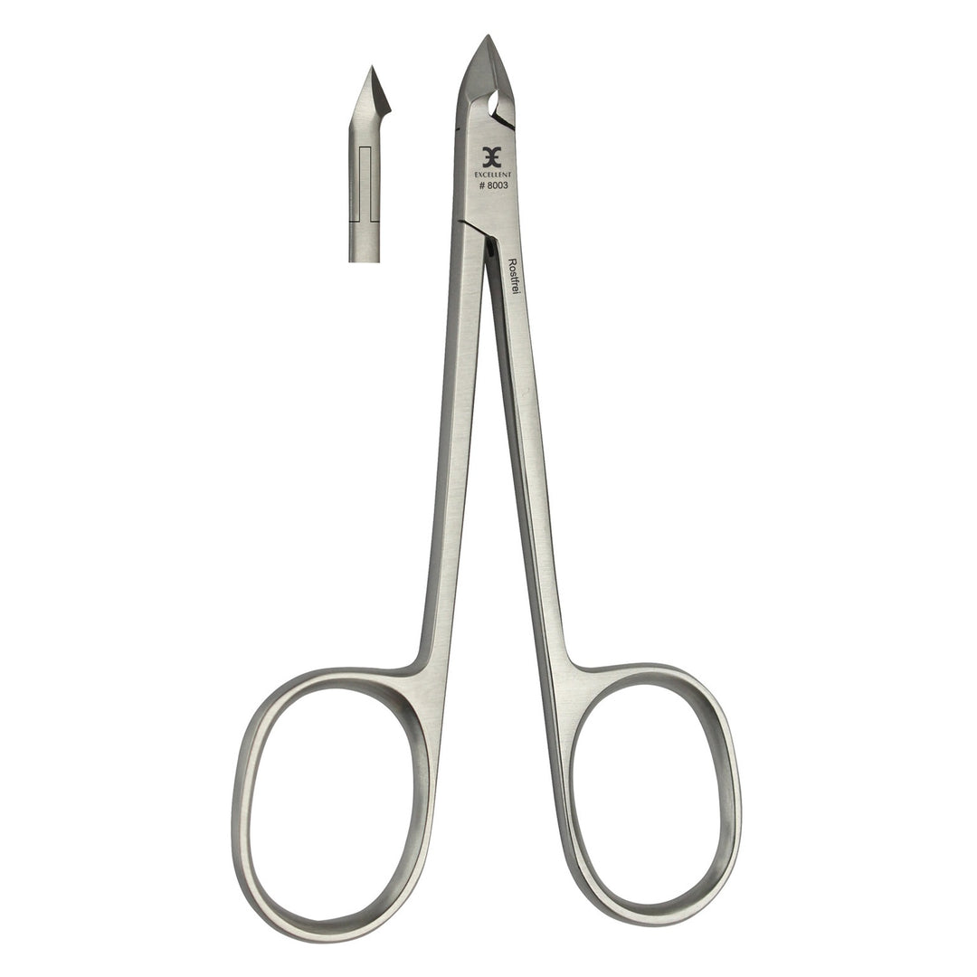 Nagelhautzange 10 cm mit Scherengriff