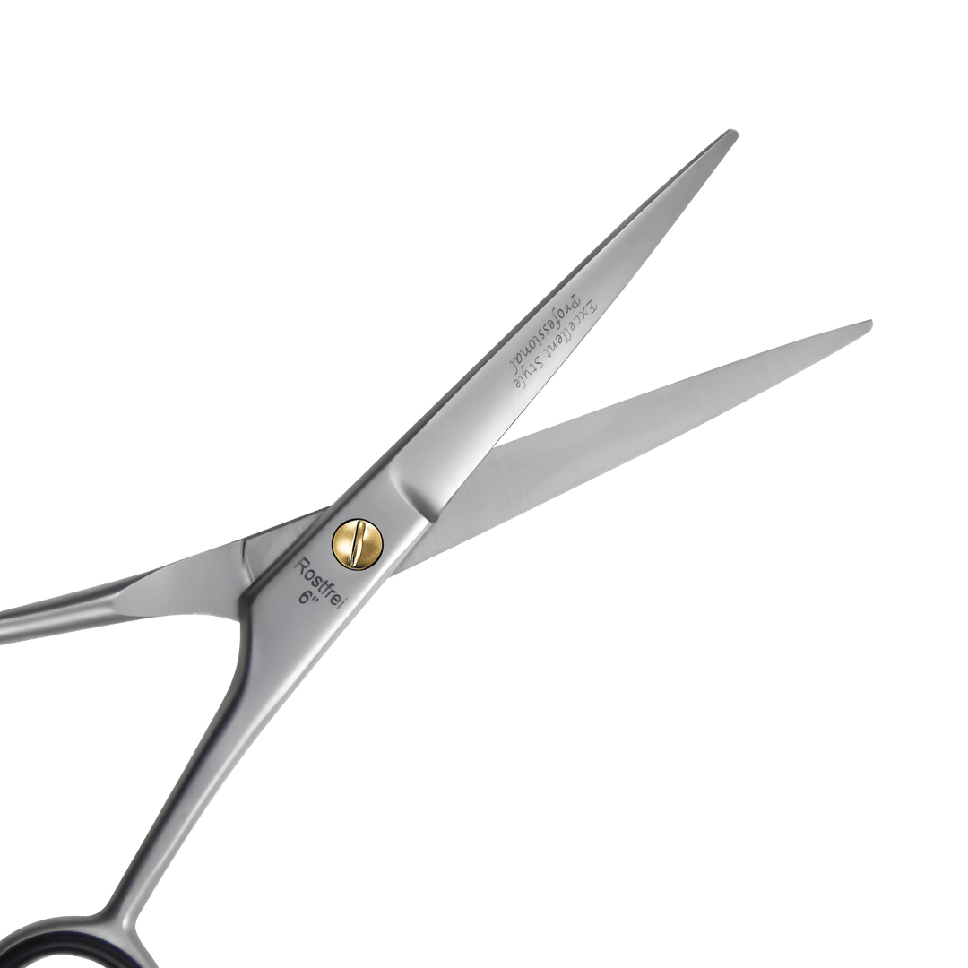 Excellent - extra scharfe Premium Friseurschere mit Mikroverzahnung